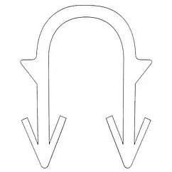 Скоба якорная для трубы 16-20мм Royal Thermo RT К.S 16-20.200 Скоба якорная для трубы 16-20мм Royal Thermo RT К.S 16-20.200