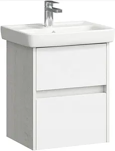 Тумба под умывальник подвесная Aqwella City 43 белый/дуб канадский CI0105DK Тумба под умывальник подвесная Aqwella City 43 белый/дуб канадский CI0105DK, 1