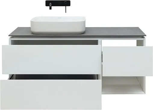 Тумба под умывальник подвесная Allen Brau Infinity 120 L белый 1.21005.WM