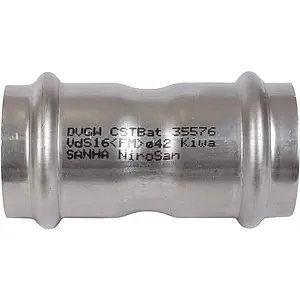 Муфта пресс соединительная 42мм Sanha NiroSan 9270 6927042, 2