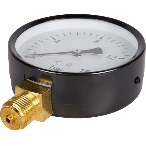 Манометр радиальный Rommer 100 мм 16 бар ½&quot; RIM-0010-101615