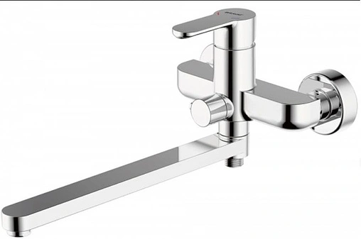 Комплект для ванны 2 в 1 Bravat Stream хром F00411C