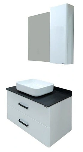 Тумба-умывальник подвесная Comforty Амстердам 95 белый 00-00005494CF