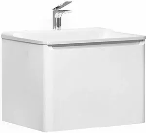 Тумба под умывальник подвесная Raval Welto 60 белый Wel.01.60/P/W/RL, 1