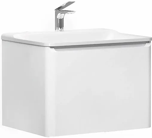Тумба под умывальник подвесная Raval Welto 60 белый Wel.01.60/P/W/RL