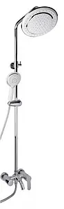 Душевая система со смесителем для ванны Timo Polo хром/белый SX-1100 white Душевая система со смесителем для ванны Timo Polo хром/белый SX-1100 white, 1