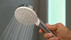 Лейка ручного душа Hansgrohe Crometta 100 Mono хром/белый 26331400 Лейка ручного душа Hansgrohe Crometta 100 Mono хром/белый 26331400, 3