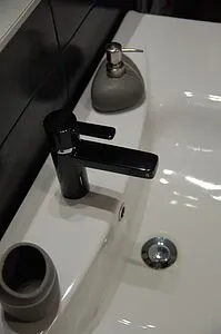 Смеситель для раковины Kludi Zenta чёрный/хром 382518675 Смеситель для раковины Kludi Zenta чёрный/хром 382518675, 5