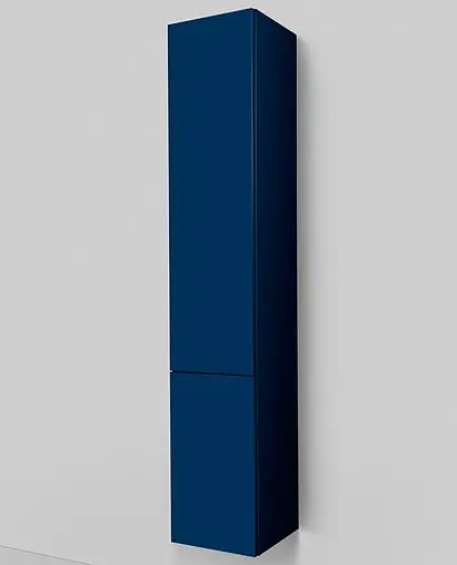 Шкаф-пенал подвесной Am.Pm Gem 30 L глубокий синий M90CHL0306DM