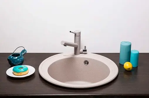 Мойка кухонная Omoikiri Tovada 51-GR leningrad grey 4993367