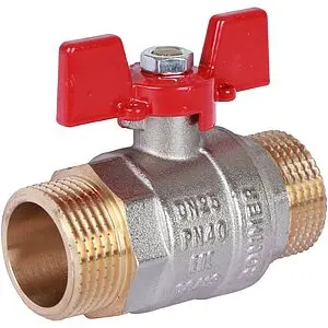 Кран шаровый 1"н x 1"н Rommer RBV-0007-0410225 Кран шаровый 1"н x 1"н Rommer RBV-0007-0410225, 5