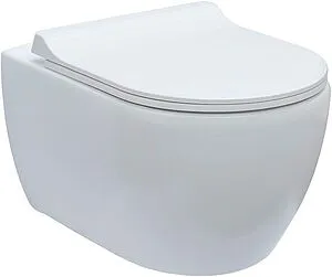 Унитаз подвесной безободковый Logan L5W City белый 00312557 Унитаз подвесной безободковый Logan L5W City белый 00312557, 1