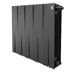Радиатор биметаллический 10 секций нижнее правое подключение Royal Thermo PianoForte 500 VR80 Noir Sable RTPBVR803050010 Радиатор биметаллический 10 секций нижнее правое подключение Royal Thermo PianoForte 500 VR80 Noir Sable RTPBVR803050010