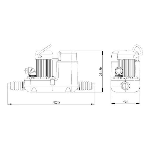 Канализационная насосная установка SFA Sanicom 1 Канализационная насосная установка SFA Sanicom 1