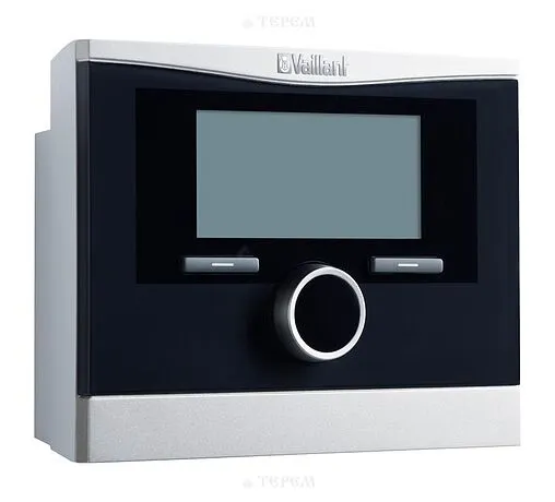 Комнатный терморегулятор Vaillant calorMATIC VRC 370 черный/серый 0020108146