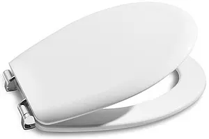 Крышка-сиденье для унитаза с микролифтом Roca Victoria белый 801392004 Крышка-сиденье для унитаза с микролифтом Roca Victoria белый 801392004, 1
