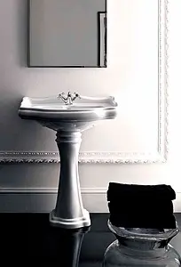 Раковина Kerasan Retro 73 белый 104701*3 Раковина Kerasan Retro 73 белый 104701*3, 5