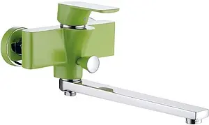 Смеситель для ванны с длинным изливом D&K Berlin Humboldt зелёный/хром DA1433312 Смеситель для ванны с длинным изливом D&K Berlin Humboldt зелёный/хром DA1433312, 3