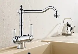 Смеситель для кухни с подключением к фильтру Blanco Sora хром 524217 Смеситель для кухни с подключением к фильтру Blanco Sora хром 524217, 3