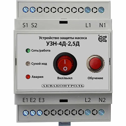 Устройство защиты насоса Extra Акваконтроль УЗН-4Д-2.5Д-5 6231002435