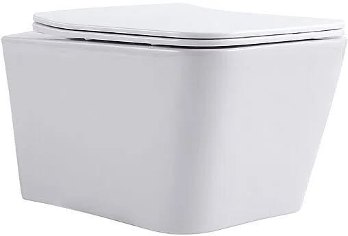 Унитаз подвесной безободковый Aquanet Trend Rimless белый TREND W