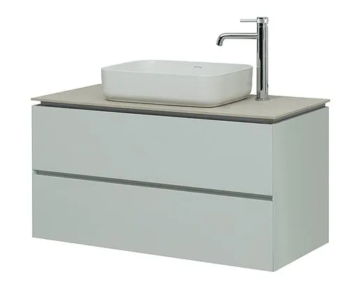 Тумба под умывальник подвесная Allen Brau Infinity 100 папирус 1.21003.PWM