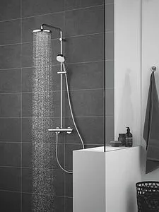 Лейка верхнего душа Grohe Tempesta 210 хром 26410000, 3