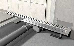 Лоток душевой 650мм h=85мм 1.15л/сек AlcaPlast APZ4-650 Flexible Лоток душевой 650мм h=85мм 1.15л/сек AlcaPlast APZ4-650 Flexible, 3