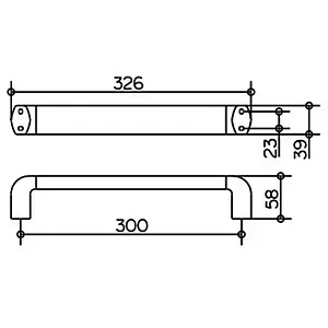 Поручень Keuco Edition Palais хром 40007010000 Поручень Keuco Edition Palais хром 40007010000, 3