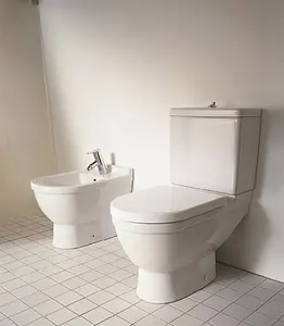 Унитаз-компакт Duravit Starck 3 белый 0126090000+0920100005 Унитаз-компакт Duravit Starck 3 белый 0126090000+0920100005, 3