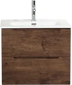 Тумба под умывальник подвесная BelBagno ETNA 39 50 Rovere Moro ETNA39-500/390-2C-SO-RW-P Тумба под умывальник подвесная BelBagno ETNA 39 50 Rovere Moro ETNA39-500/390-2C-SO-RW-P, 1