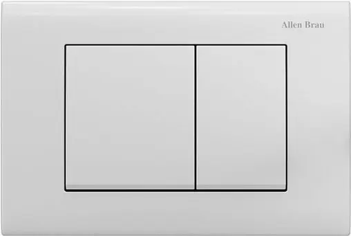 Клавиша смыва для унитаза Allen Brau Liberty 9.20002.20 белый глянцевый