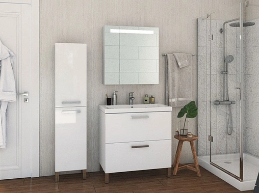 Шкаф-зеркало Cersanit Melar 70 белый SP-LS-MEL70-Os Шкаф-зеркало Cersanit Melar 70 белый SP-LS-MEL70-Os