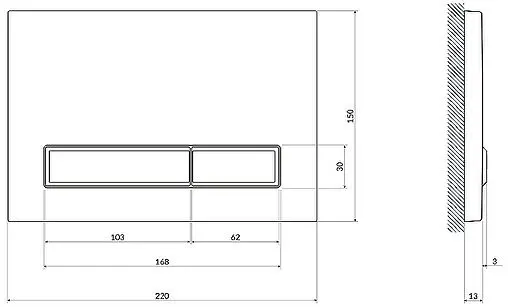 Комплект 6 в 1 Cersanit City CO DPL EO slim 64276 с кнопкой Blick белый глянцевый Комплект 6 в 1 Cersanit City CO DPL EO slim 64276 с кнопкой Blick белый глянцевый