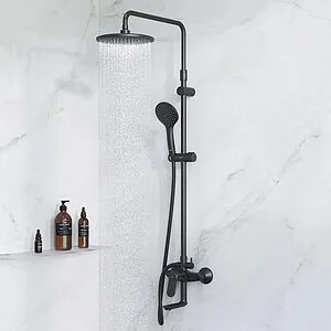 Душевая система со смесителем для ванны Am.Pm Sunny чёрный матовый F0785C922 Душевая система со смесителем для ванны Am.Pm Sunny чёрный матовый F0785C922, 4