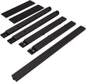 Ножки мебельные Allen Brau Reality 80 чёрный браш 1.320B12.BB, 1