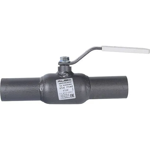 Кран шаровый под приварку Ду32 Ру40 Also КШ.П.032.40-01