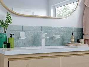 Смеситель для раковины Hansgrohe Metropol 110 белый матовый 32507700, 3