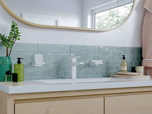 Смеситель для раковины Hansgrohe Metropol 110 белый матовый 32507700