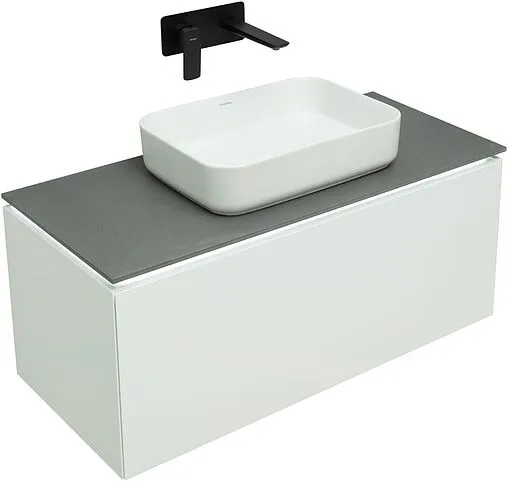 Тумба-умывальник подвесная Allen Brau Infinity 100 белый 1.21004.WM+