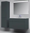 Тумба-умывальник подвесная Am.Pm Inspire 2.0 100 графит M50AFHX1003GM+