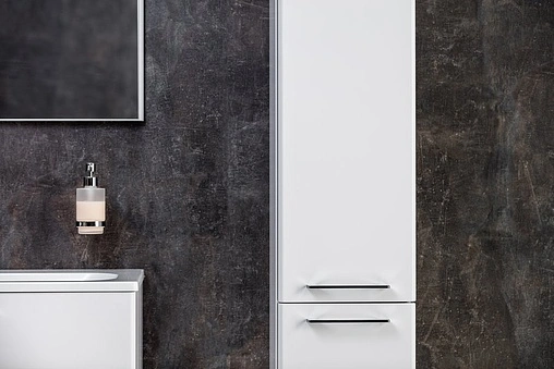 Шкаф-пенал подвесной Ravak Ring 30 L белый X000000771