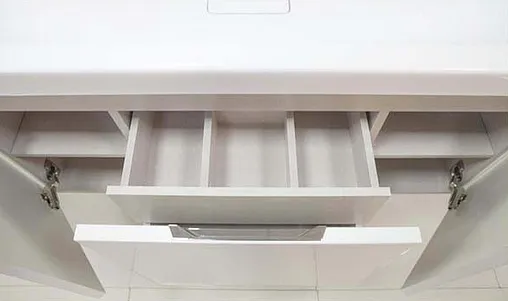 Тумба-умывальник подвесная Aquaton Шерилл 105 белый 1A2063K1SH010