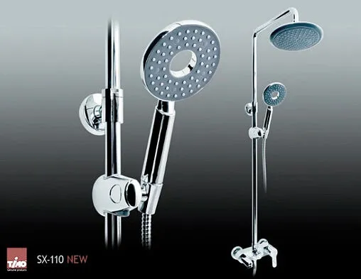 Душевая система со смесителем для ванны Timo Supra хром SX-110 chrome