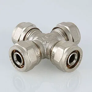 Крестовина компрессионная редукционная 20мм x 16мм x 20мм x 16мм Valtec VTm.341.N.201620 Крестовина компрессионная редукционная 20мм x 16мм x 20мм x 16мм Valtec VTm.341.N.201620, 4