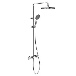 Душевая система с термостатом для душа Villeroy&Boch Universal хром TVS00000600061 Душевая система с термостатом для душа Villeroy&Boch Universal хром TVS00000600061, 1