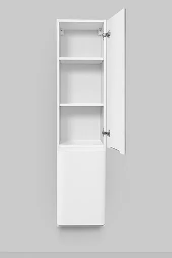 Шкаф-пенал подвесной с бельевой корзиной Am.Pm Bliss D 34 R белый глянец M55CHR0341WG