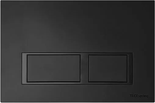 Комплект 6 в 1 TECEspring Base R K401204WCR с кнопкой TECEspring V 9940204 черный матовый