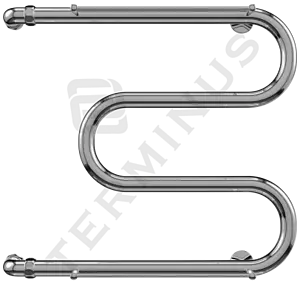 Полотенцесушитель водяной Terminus М-образный с/п AISI 32х2 500х700 полированная сталь 4620768880353 Полотенцесушитель водяной Terminus М-образный с/п AISI 32х2 500х700 полированная сталь 4620768880353, 1