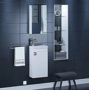 Тумба-умывальник подвесная Uperwood UPD Vizo 40 белый 291020251 Тумба-умывальник подвесная Uperwood UPD Vizo 40 белый 291020251, 4